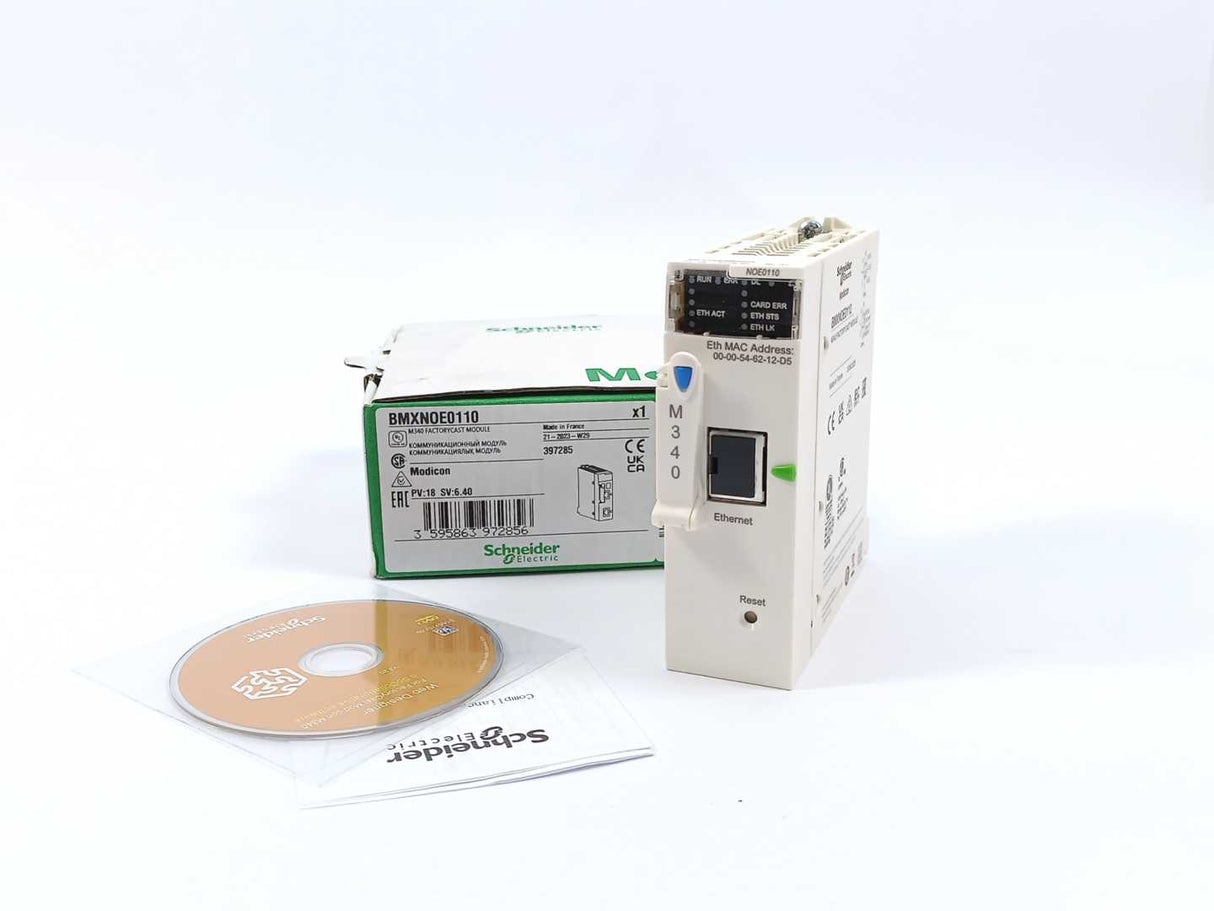 Schneider Electric BMXNOE0110 M340 FactoryCast Module