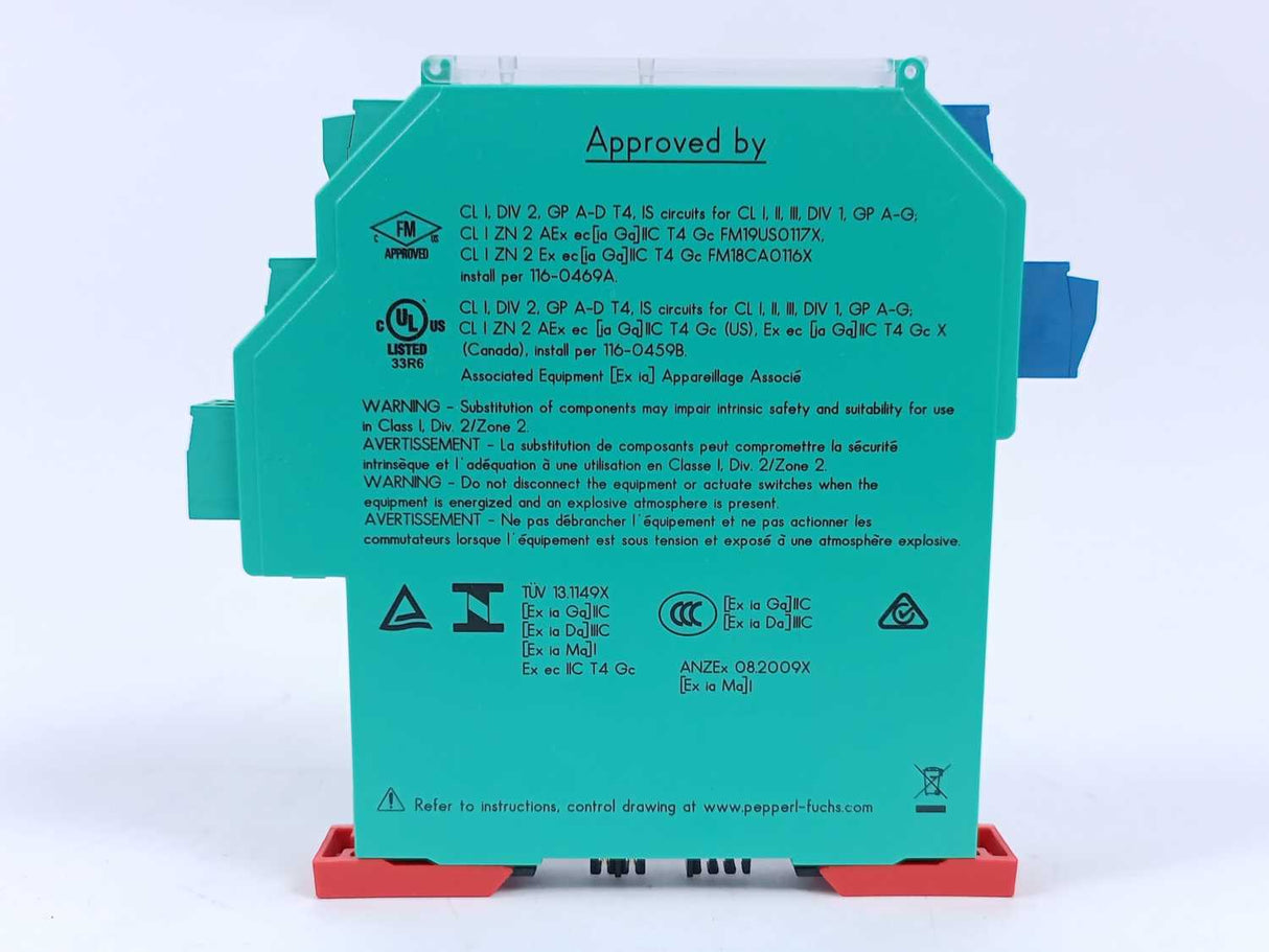 Pepperl+Fuchs 70150439 KCD2-STC-Ex1 SMART Transmitter Power Supply