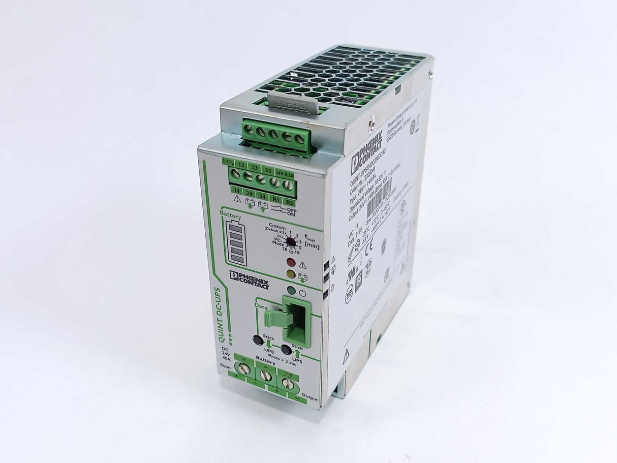 Phoenix Contact 2320241 QUINT-UPS/24DC/24DC/40, Power Supply