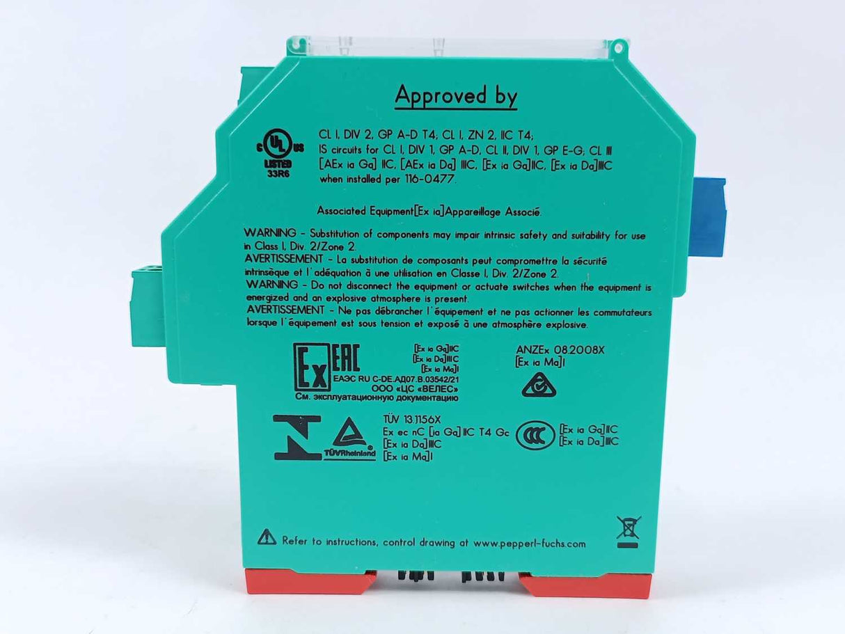 Pepperl+Fuchs 70109406 Switch Amplifier KCD2-SR-Ex1