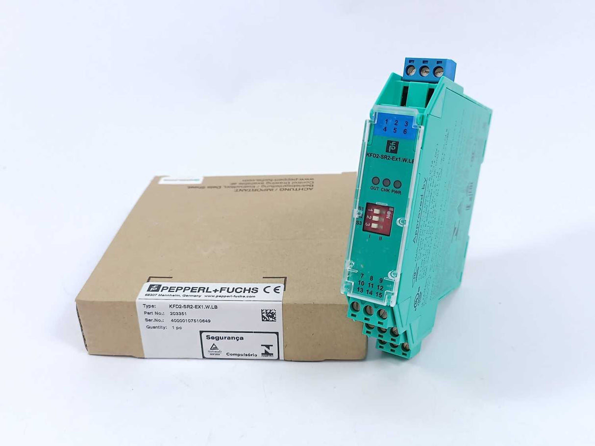 Pepperl+Fuchs 203351 Switch Amplifier KFD2-SR2-Ex1.W.LB