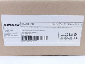 Watlow Controls EPACK-1PH Compact SCR Power Controller With: US141