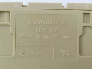 Weidmüller 9503310000 Terminal blocks KDKS 1/35, 300V, 10A