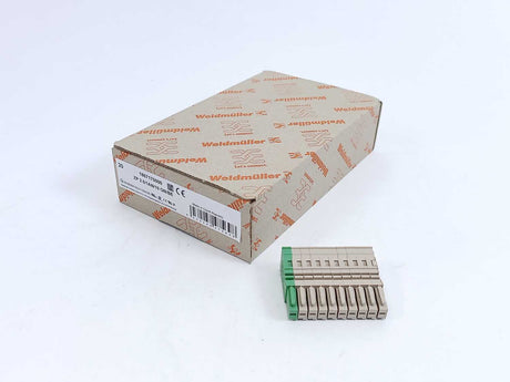 Weidmüller 1867170000 Z-series, Plug-in Connector, ZP 2.5/1AN/10 GN/BE  20 Pcs.