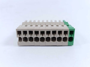 Weidmüller 1867170000 Z-series, Plug-in Connector, ZP 2.5/1AN/10 GN/BE