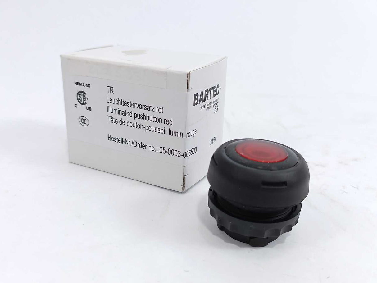 Bartec 05-0003-006500 Push Button Switch