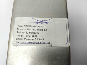 Alfa Laval CBH18-16 (Z31,Z31) Brazed Plate Heat Exchanger