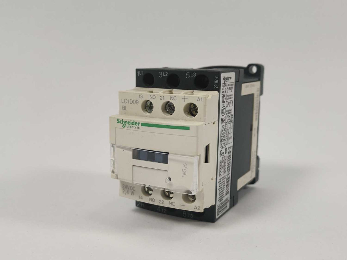 Schneider Electric LC1D09BL TeSys D Contactor 24VDC