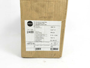 Samson 2488 Flow Regulator DN15 PN25