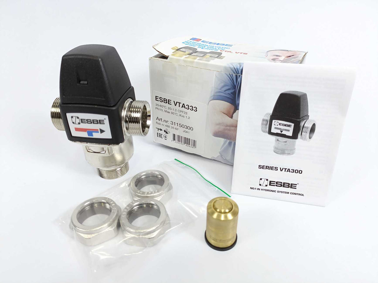 ESBE VTA333 -31150300 35-60C PN10 Thermostatic Mixing Valve