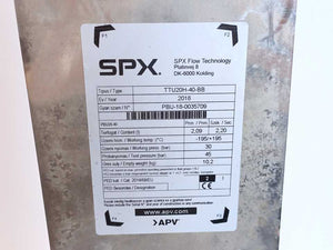 SPX TTU20H-40-BB PBU20-40 Heat Exchanger