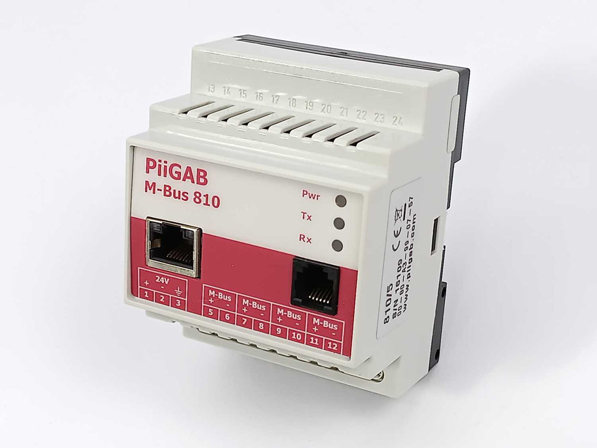 PiiGAB 810/5 M-Bus 810 Gateway/Converter