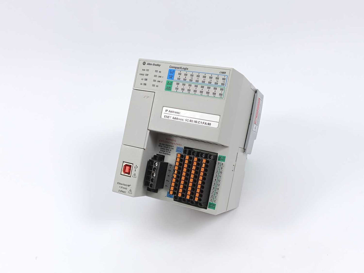 AB 1769-L18ER-BB1B Ser. B CompactLogix 0.5MB DI/O Controller