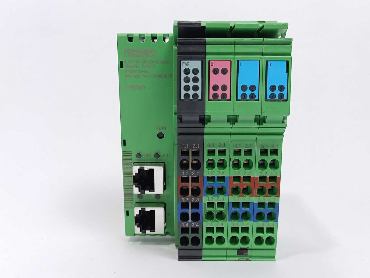 Phoenix 2703981 IL ETH BK DI8 DO4 2TX-PAC Bus coupler