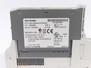 AB 1734-OB8 POINT I/O 8 Point Digital Output Module, w/ 1734-TOP
