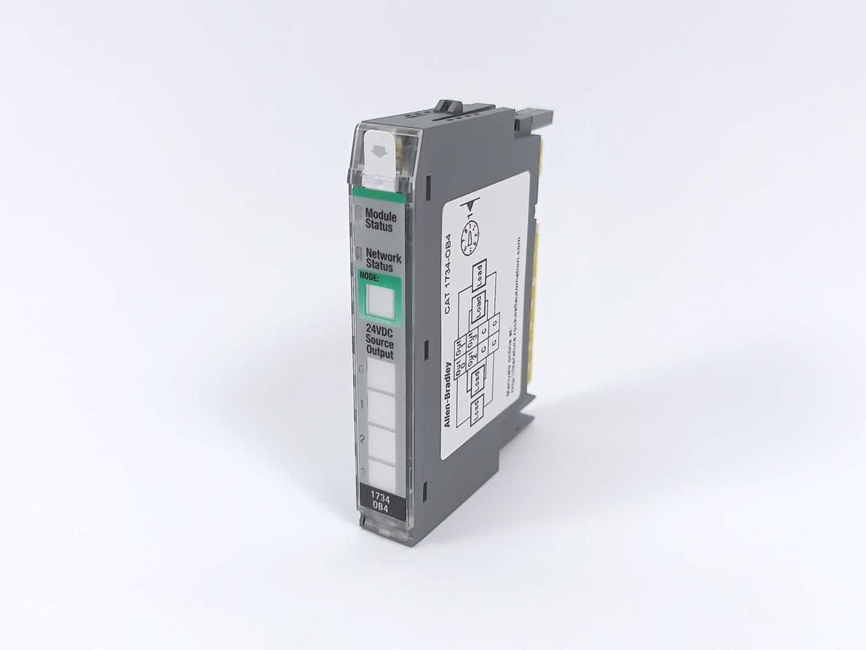 AB 1734-OB4 Ser. C, POINT I/O 4 Point Digital Output Module, w/ 1734-TOP