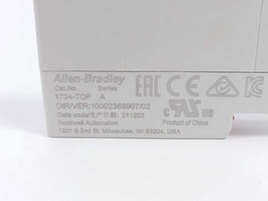 AB 1734-IE4C Ser. C, FW. 3.004 POINT I/O 4 Point Analog Input Module w/ 1734-TOP