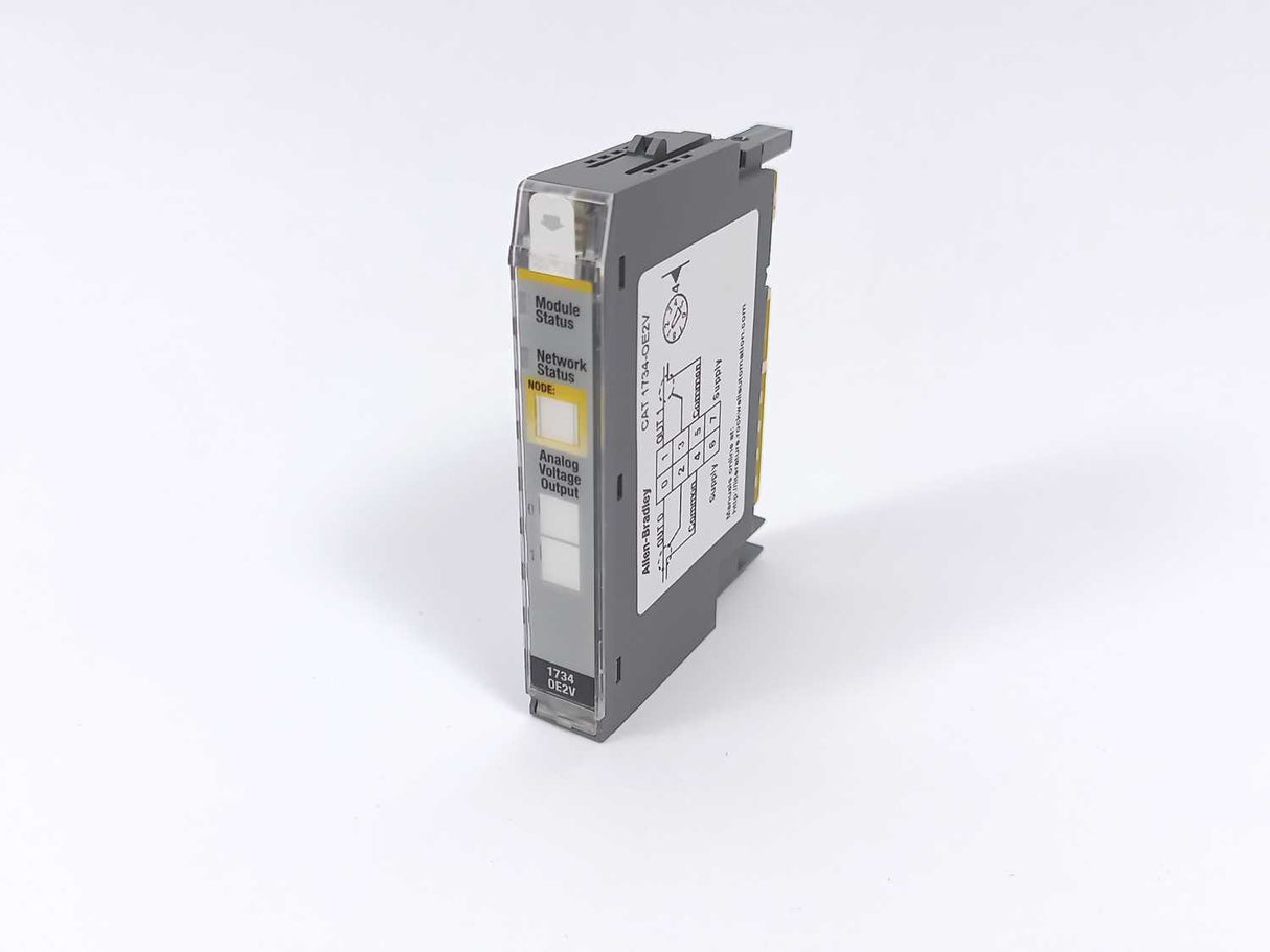 AB 1734-OE2V Ser. C, FW 3.008 POINT I/O 2 Point Analog Output Module w/ 1734-TOP