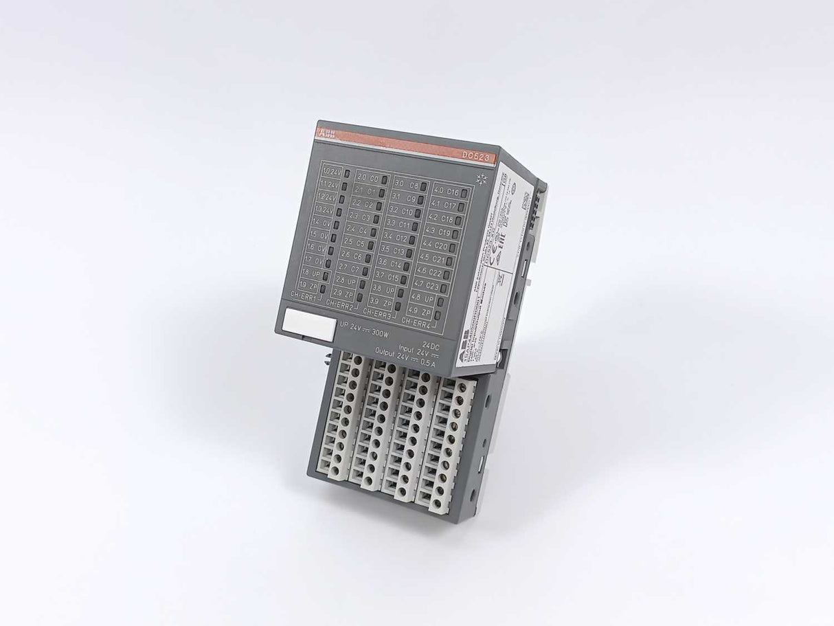 ABB 1SAP440500R0001 DC523-XC Digital I/O Module w/ 1SAP212200R0001 Terminal Unit
