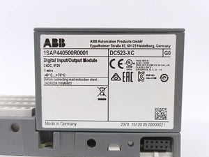 ABB 1SAP440500R0001 DC523-XC Digital I/O Module w/ 1SAP212200R0001 Terminal Unit