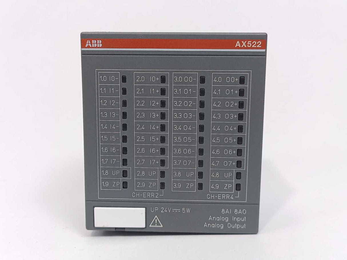 ABB 1SAP250000R0001 AX522 Analog I/O Module w/ 1SAP21220R0001