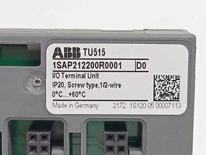ABB 1SAP250000R0001 AX522 Analog I/O Module w/ 1SAP21220R0001