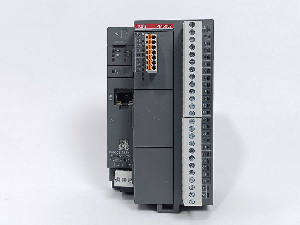 ABB 1SAP124000R0072 PM5052-T-ETH Processor Module. Memory 4MB.