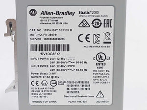 AB 1783-US5T Ser. B STRATIX 2000 Unmanaged Ethernet Switch