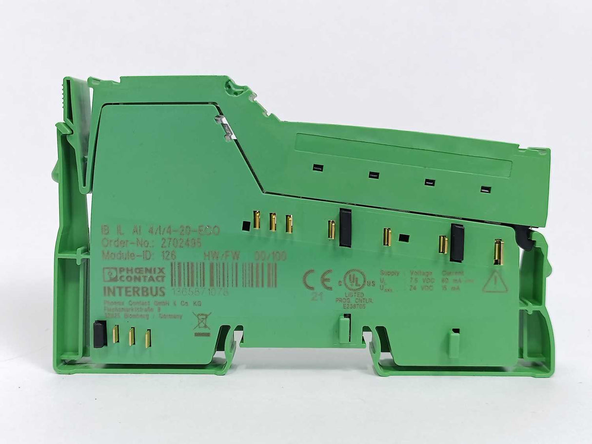 Phoenix Contact 2702495 IB IL AI 4/I/4-20-ECO Analog Module