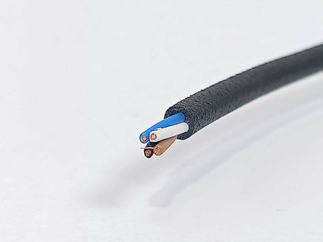 Ifm Electronic EVC186 Approx. 2.6 m PUR-Cable with M12 Connector, 4x34mm2