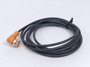 Ifm Electronic EVC186 Approx. 2.6 m PUR-Cable with M12 Connector, 4x34mm2