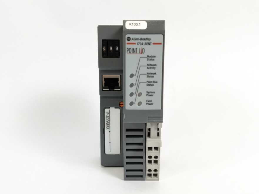 AB 1734-AENT Ser.C POINT I/O Ethernet Network Adaptor w/ 1734-RTB Ser.A