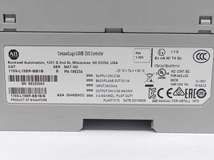 AB 1769-L18ER-BB1B Ser. B CompactLogix 0.5MB DI/O Controller