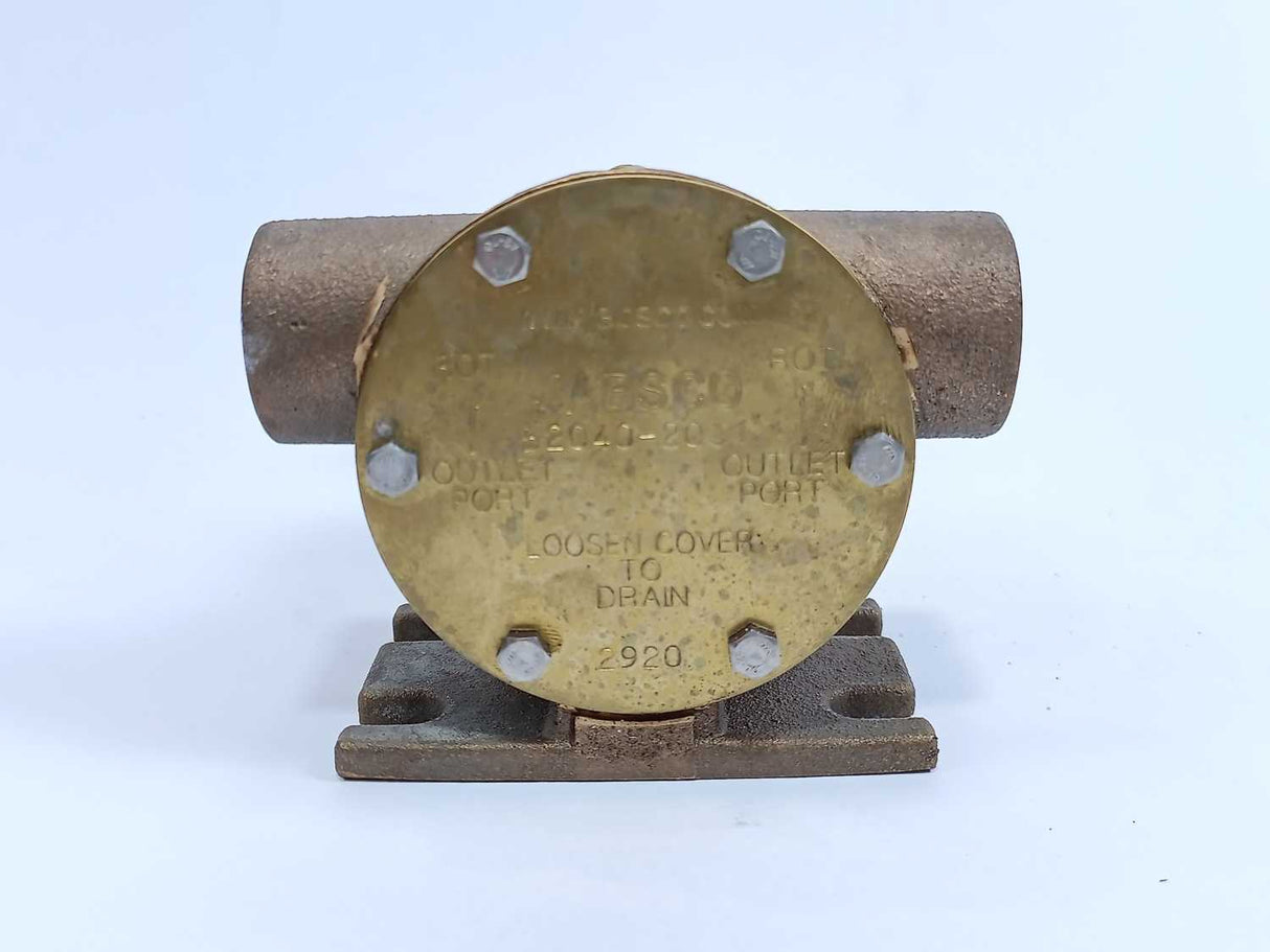 JABSCO 52040-2001 Bronze Pump, foot-mounted, BG 040, 19mm (3/4")
