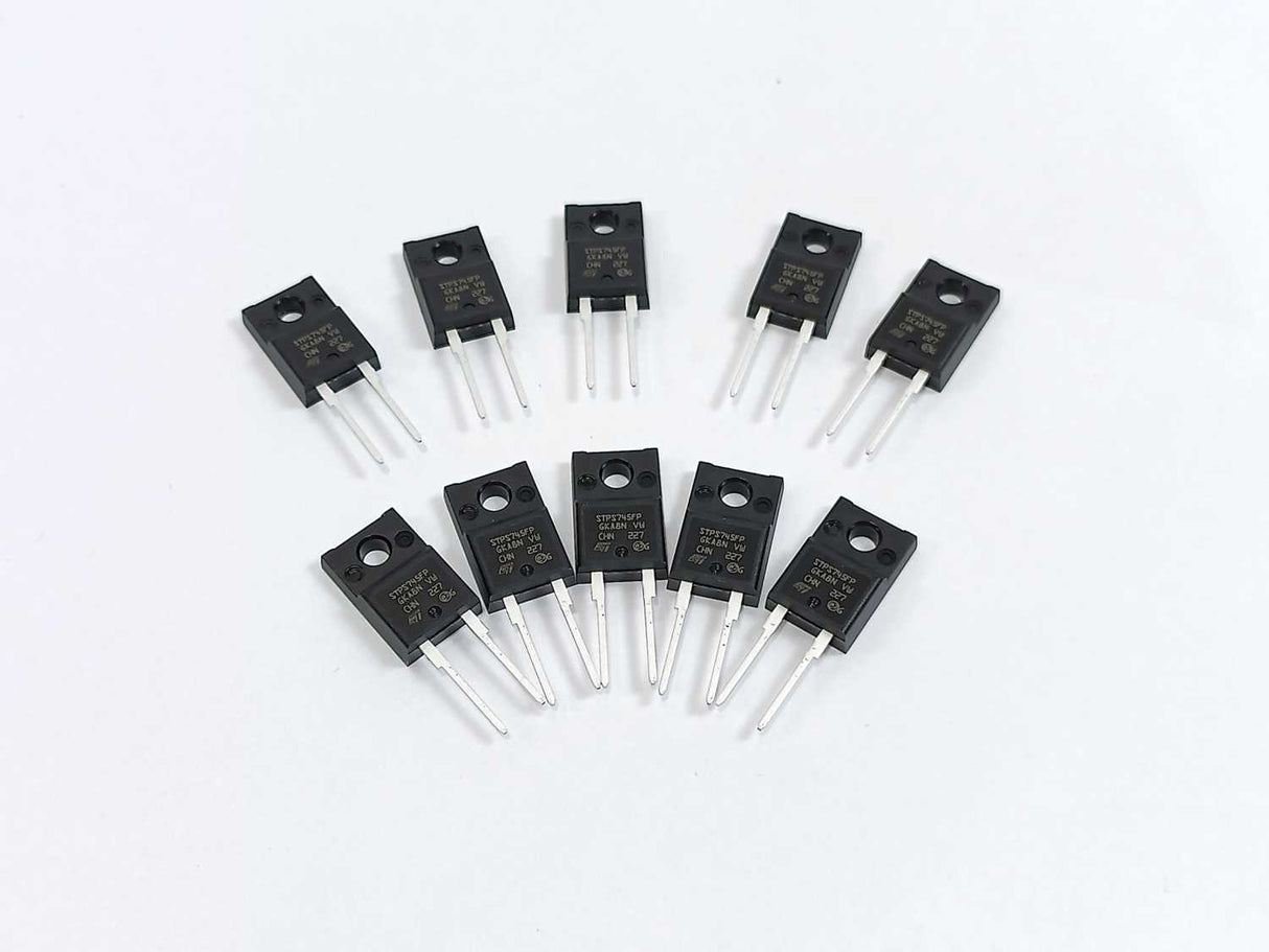 Stmicroelectronics STPS745FP DIODE SCHOTTK 45V 7.5A 120 Pcs.
