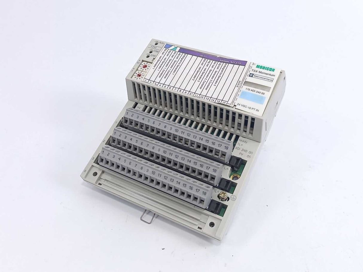 Schneider Electric 170ADI34000 TSX Momentum I/O Base, 24VDC-16PT IN