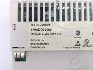 Schneider Electric 170ADO35000 TSX Momentum I/O Base 24VDC-32PT Out