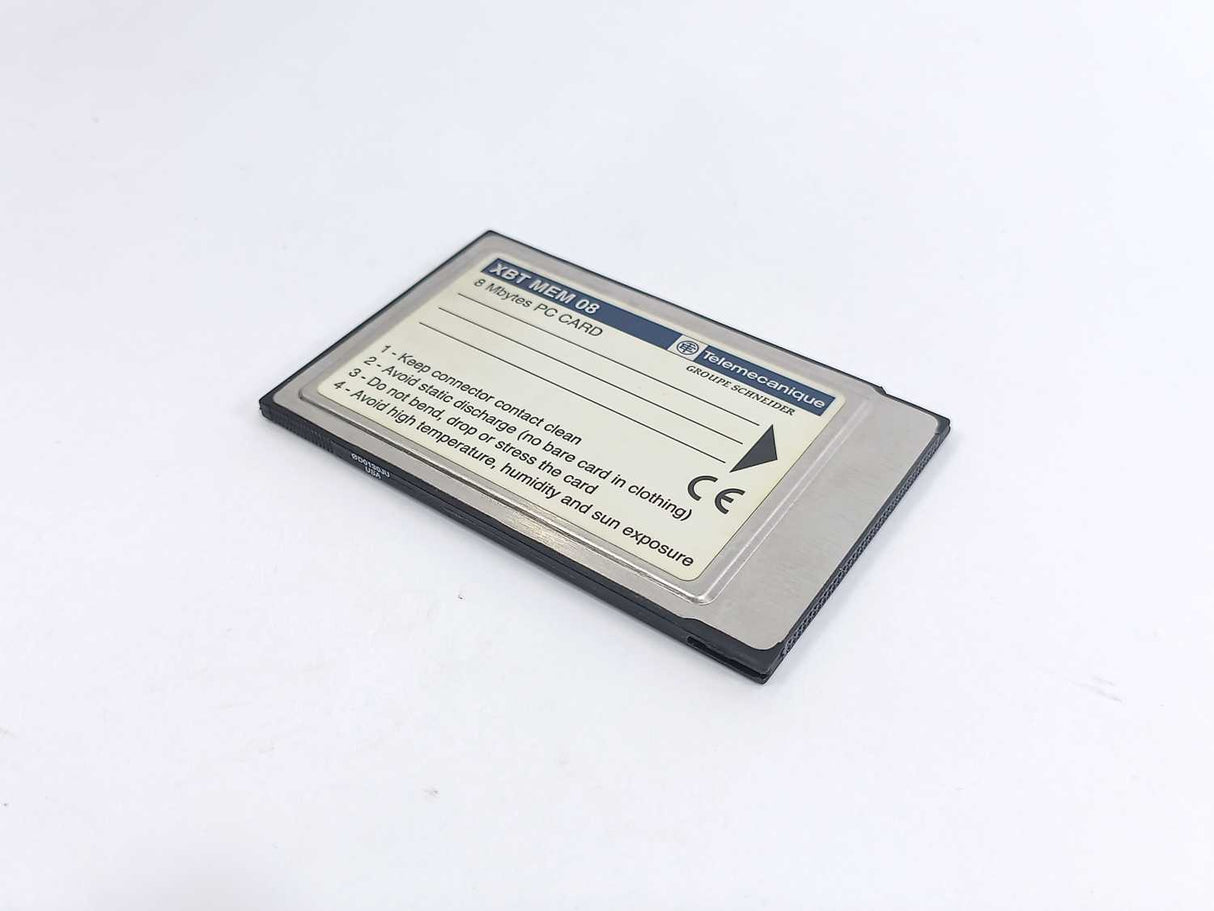TELEMECANIQUE XBT MEM 08 8 Mbytes PC Card