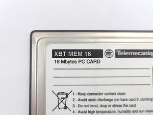 TELEMECANIQUE XBT MEM 16 16 Mbytes PC Card