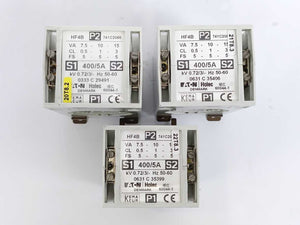 Eaton Holec 741C2065 HF4B Current Transformer 400/5A Batch 3pcs.