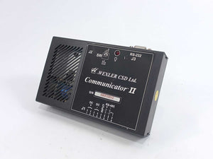 Wexler GENCON II Pro Communicator II-, RS-232 J3