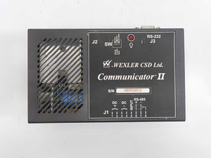 Wexler GENCON II Pro Communicator II-, RS-232 J3