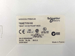 Schneider Electric TSXETY5103 TSX57 ETH. TCP/IP 10/100Mb Network Module