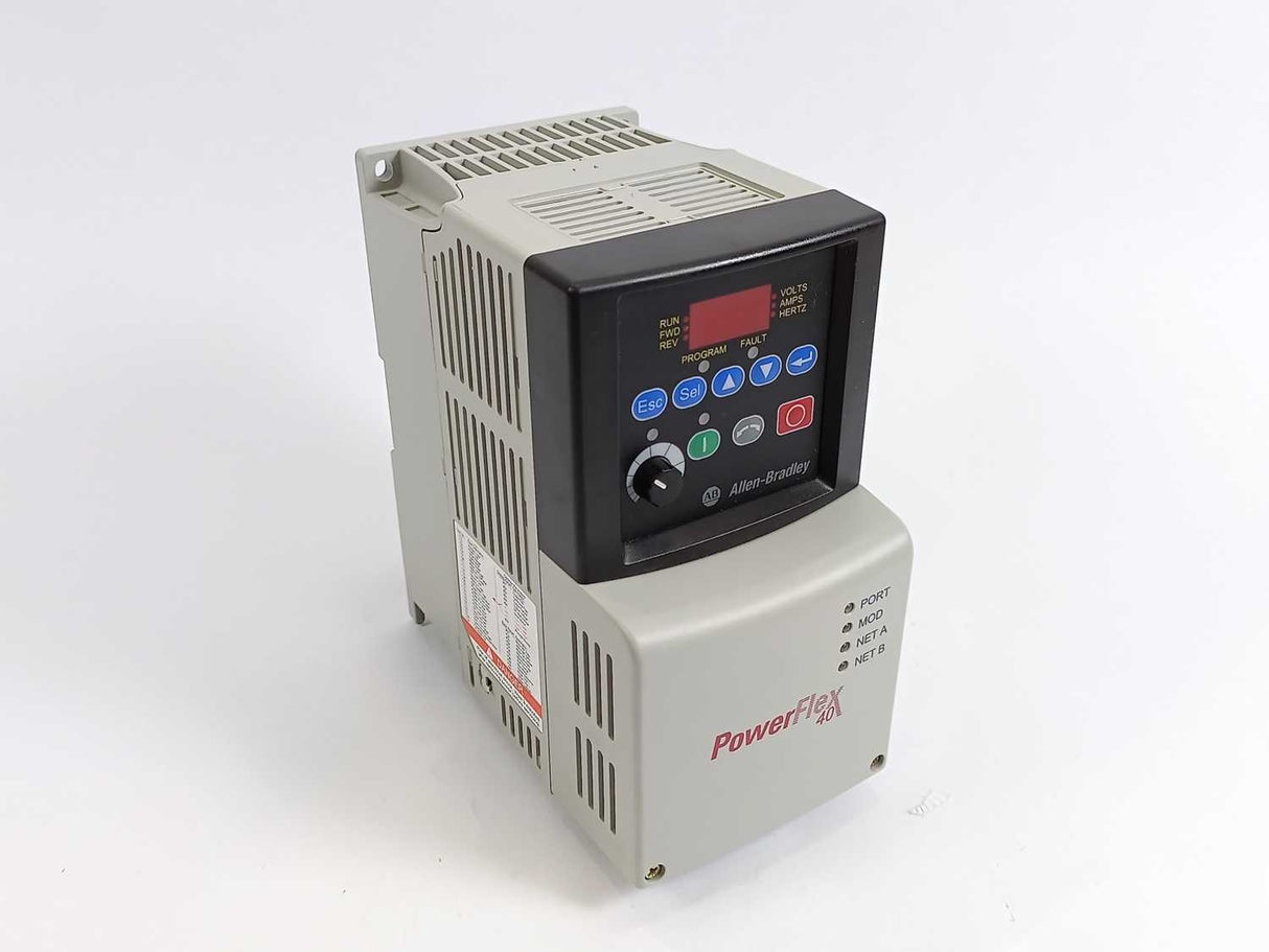 AB 22B-D6P0N104 Ser. A, PowerFlex 40 AC Drive, 2.2kW/3.0HP