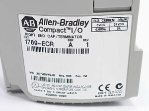 AB 1769-SDN Ser. B Devicenet Scanner With 1769-ecr Right End Cap