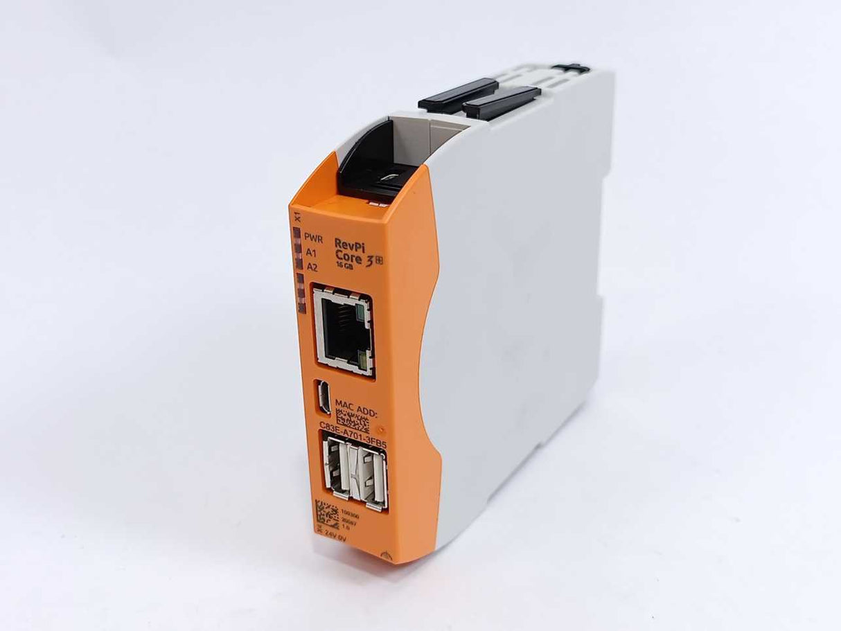 Kunbus PR100300 Revolution Pi 16GB PLC Expansion Module 24 V/DC