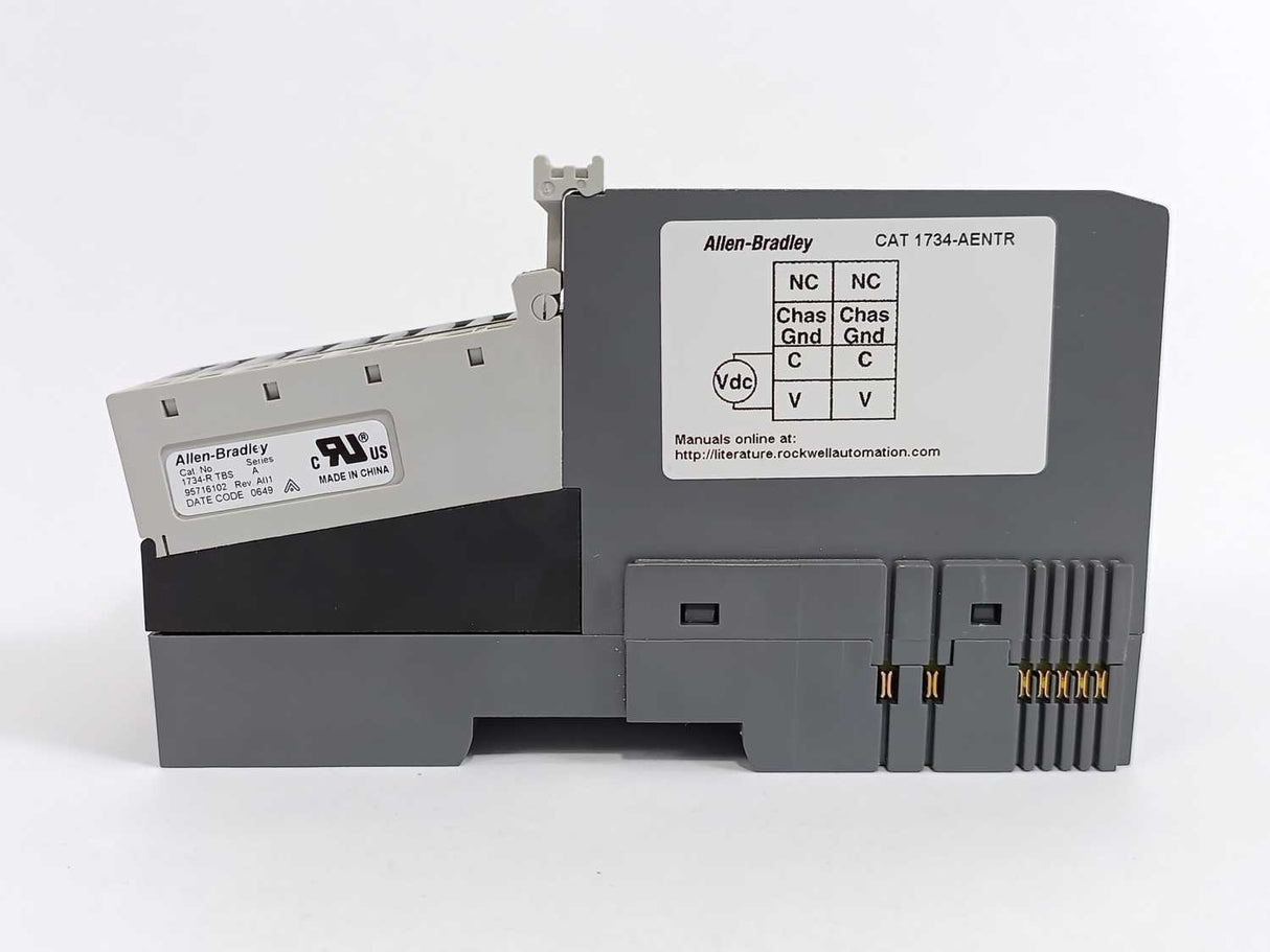 AB 1734-AENTR Ser. B FW. 5.015 POINT I/O Dual Port Network Adaptor