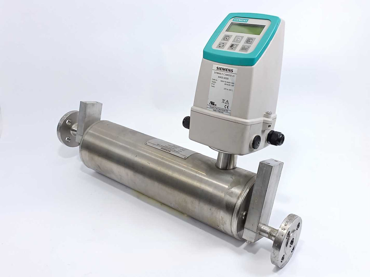 Siemens 7ME4110-2AA20-1AA0 + 7ME4100-1EC21-1CA1 SITRANS F C Massflo 6000 2100