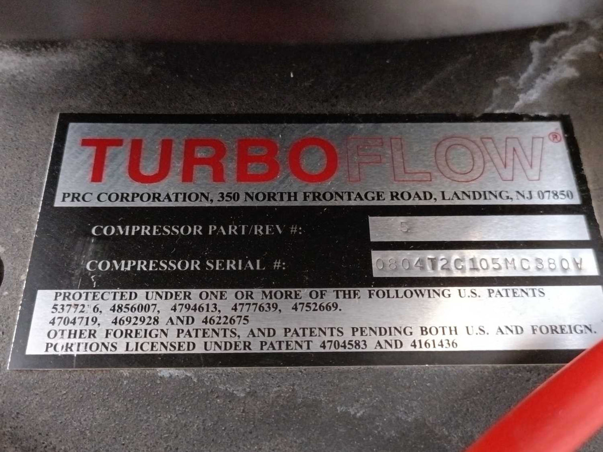 PRC LASER Turbo Flow 5 Compressor
