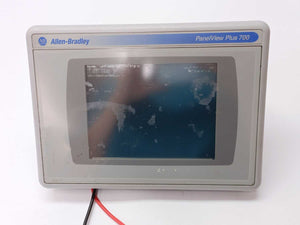 AB 2711P-T7C4D1 Ser. A PanelView Plus 700 Terminal Sold for Parts *DEFECTIVE*